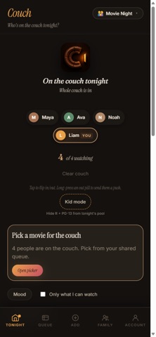 Couch Tonight Screenshot 2 of 5