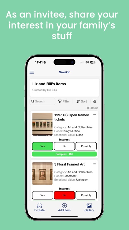 SaveOr: Home Inventory App screenshot-7