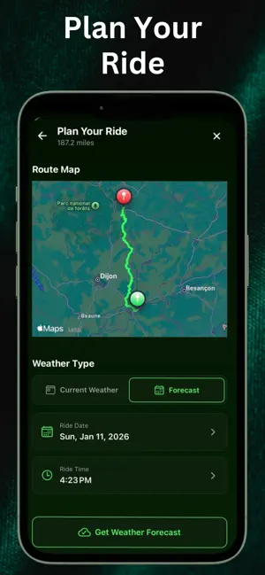 Cycling Weather - Plan Rides screenshot 2