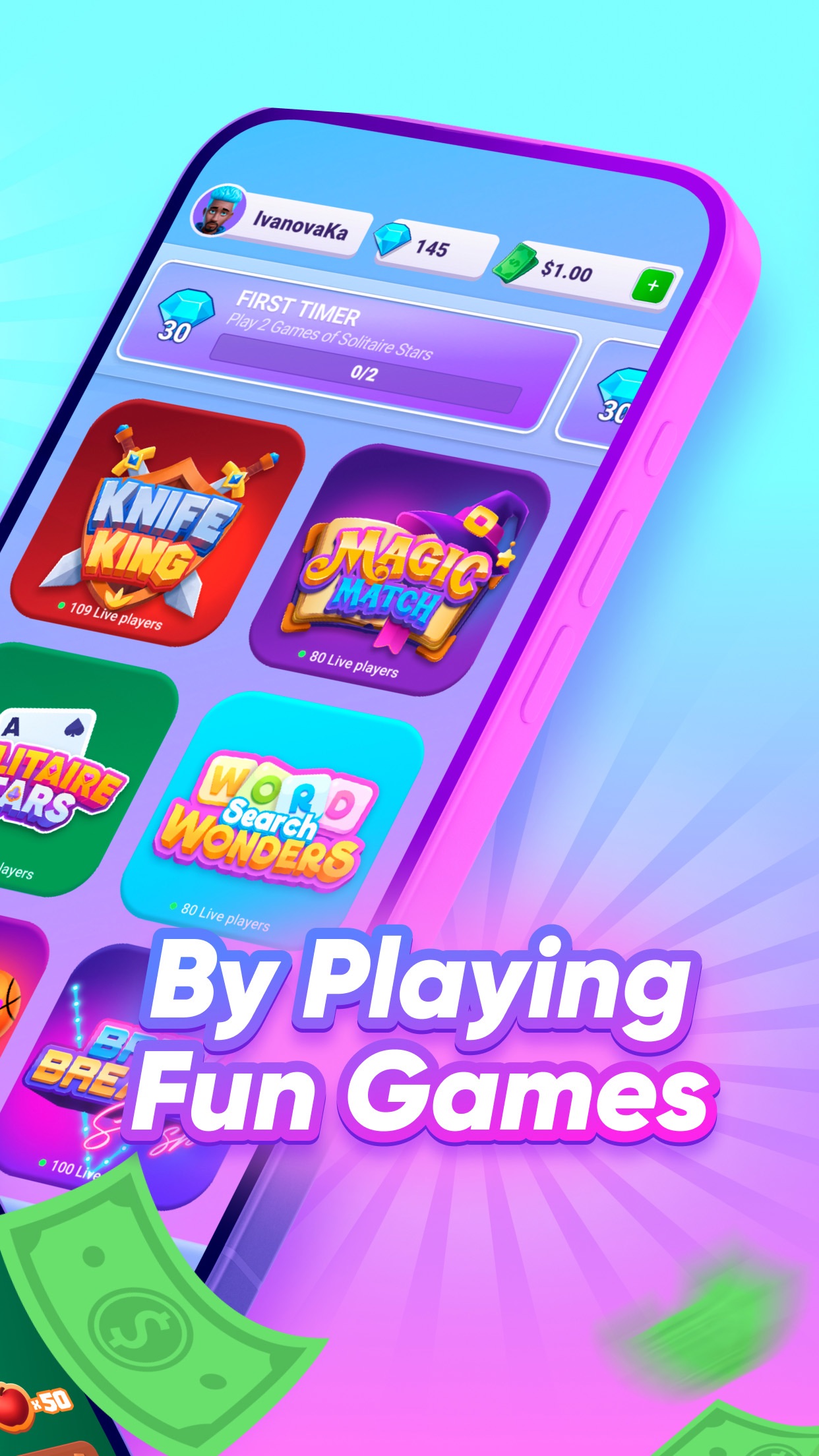 Thrillz - Real Money Games screenshot 2
