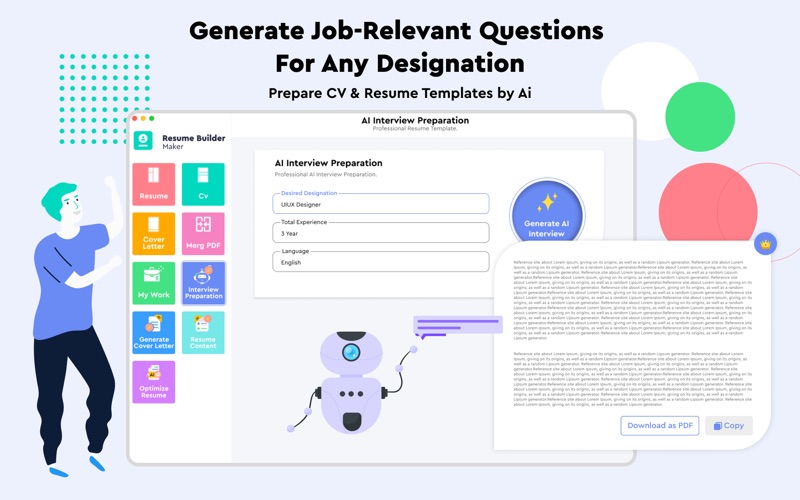 Resume Builder AI - CV Maker Screenshot 3 of 6