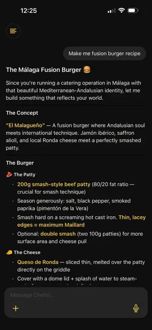 Chefizi AI: Recipes & Menu screenshot 2