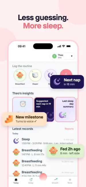 Blumy: Baby Sleep Tracker screenshot 1