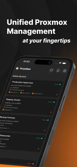 ProxMan screenshot 1