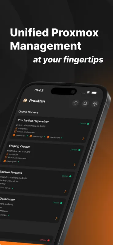 ProxMan screenshot 1 of 4