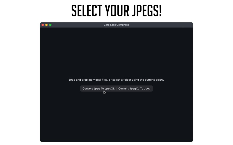 Zero Loss Compress app screenshot 2