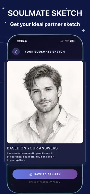 Astroly - Soulmate Sketch screenshot 2