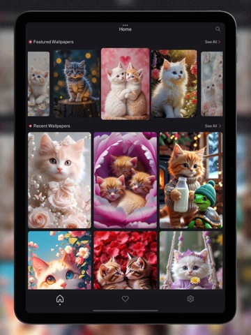 Cute Cat Wallpapers 4K iPad screenshot