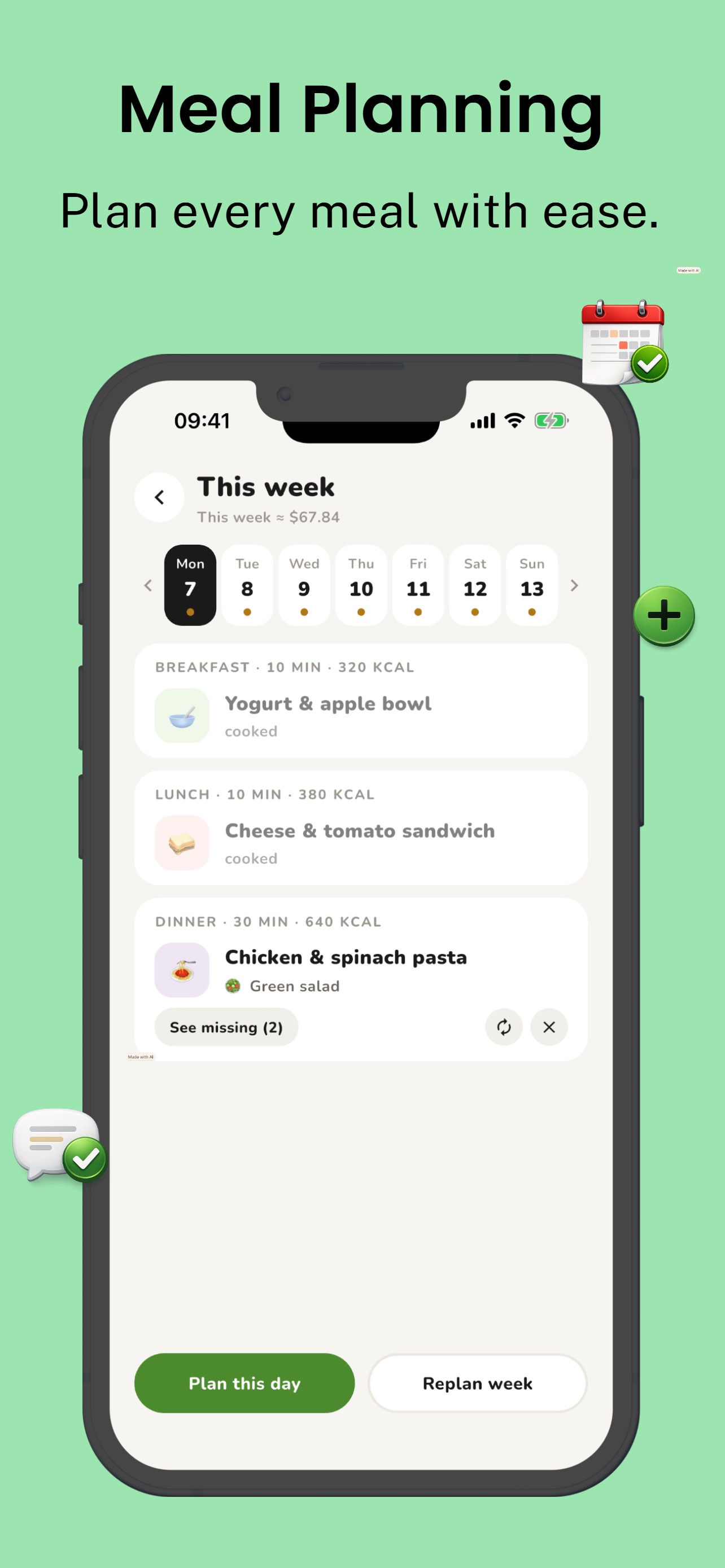 Screenshot 4 of Meal Planner & Pantry: Frantry