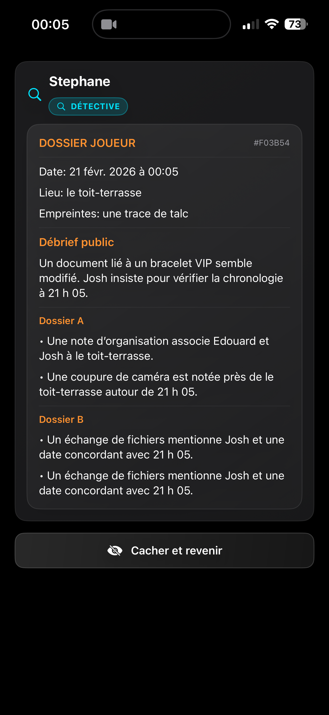 Dossier Noir screenshot 3