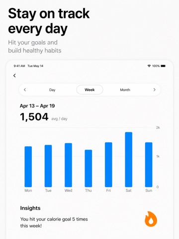 Lighter - AI Calorie Tracker iPad screenshot