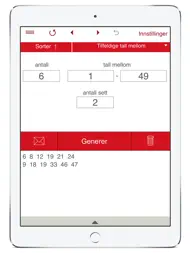 Tilfeldig tall generator ipad bilder 1
