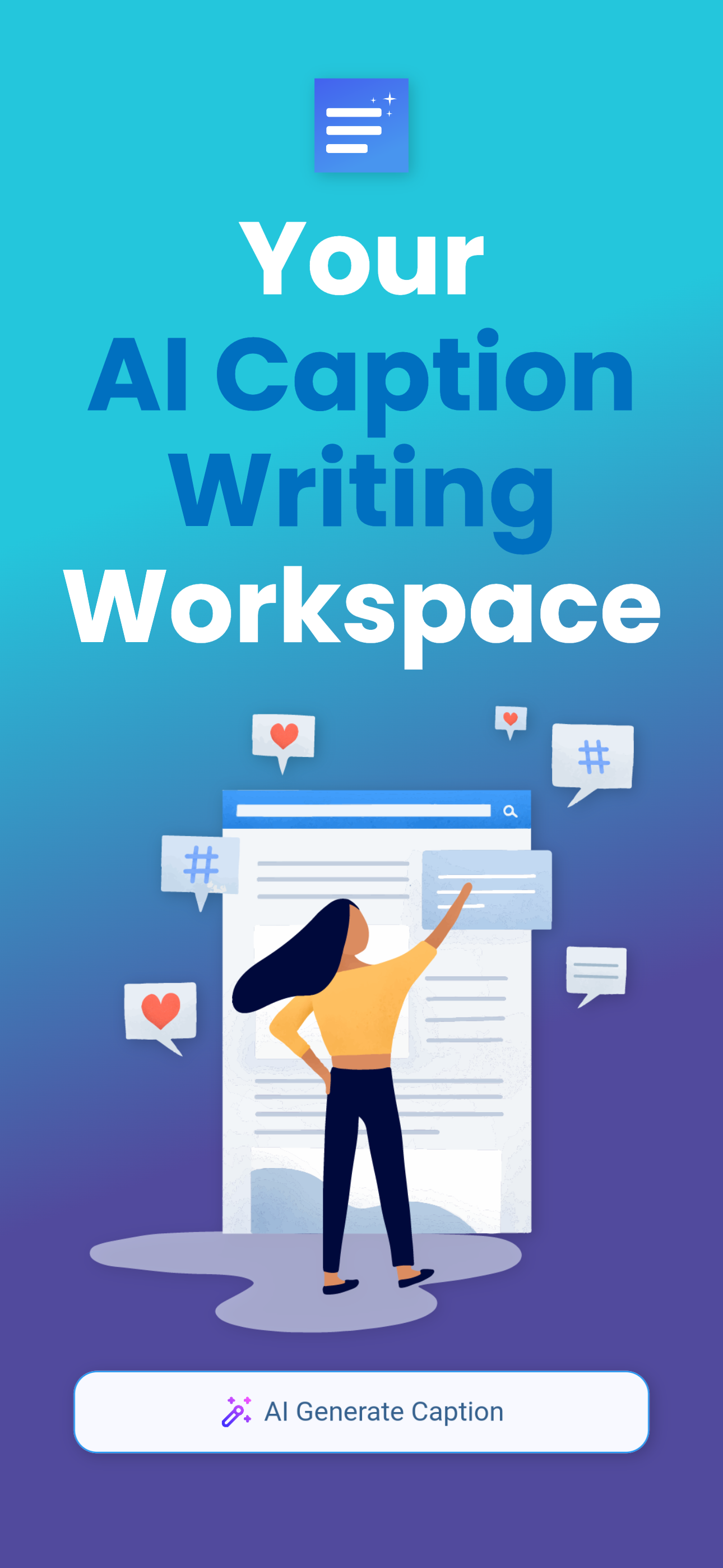 AI Caption Generator Writer