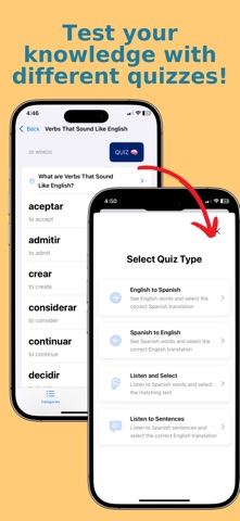 Colombian Spanish Words screenshot