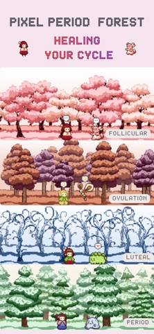 Period Tracker: P Forest iPhone screenshot