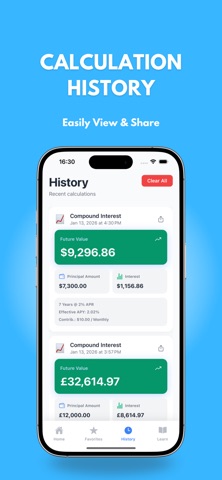 Compound Interest Calculator # screenshot