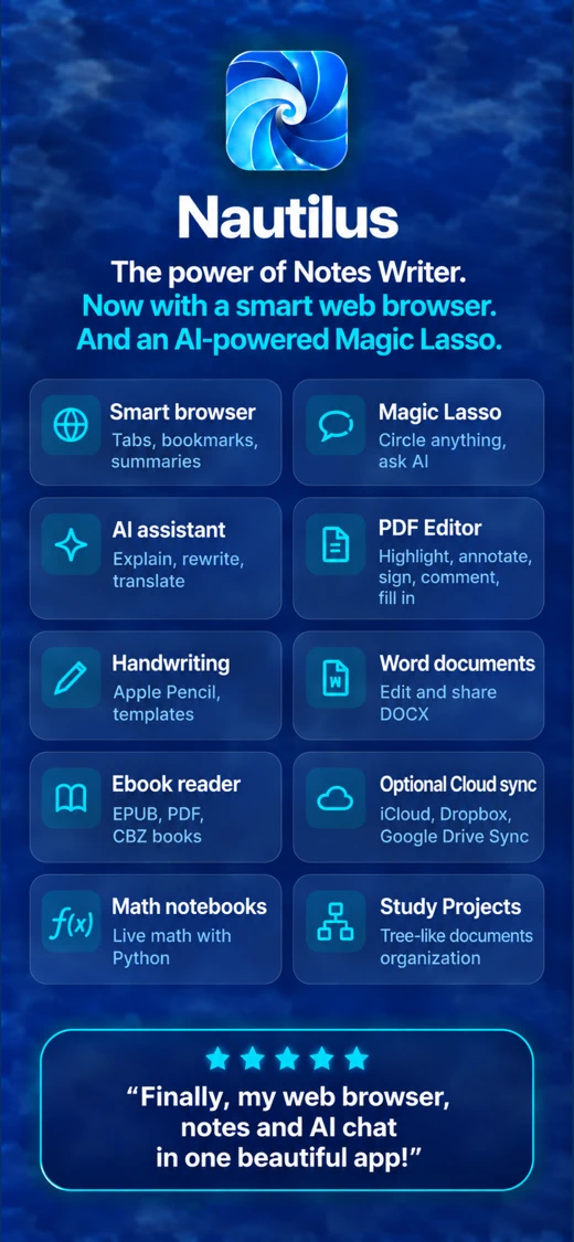 Notes Writer Pro: Beyond PDFs search result