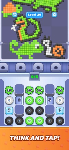 Pixel Pop Saw Screenshot 2 of 6