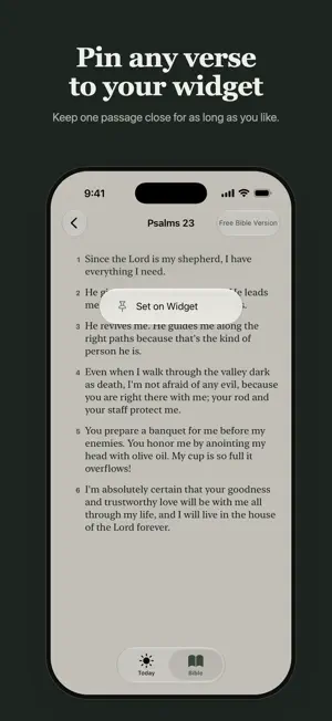 Daily Verse — Bible Widget screenshot 4