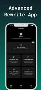 ZeroGPT: AI Rewrite & Humanize screenshot