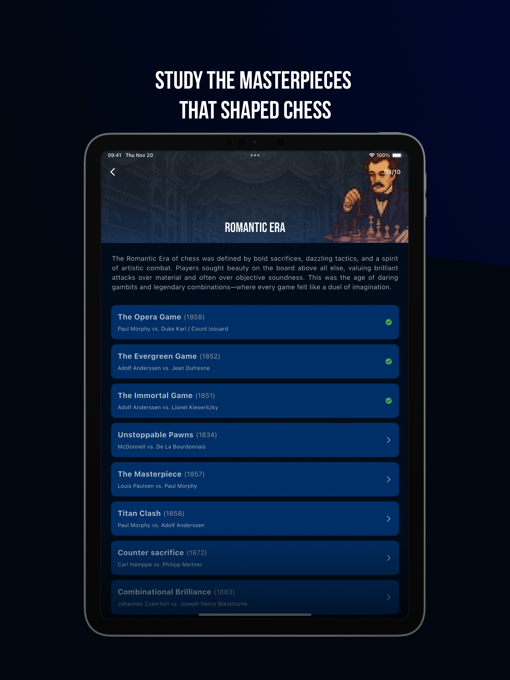 ChessIconic - Learn & Analyze
