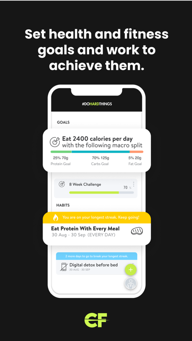 The Combat Fitness App Screenshot