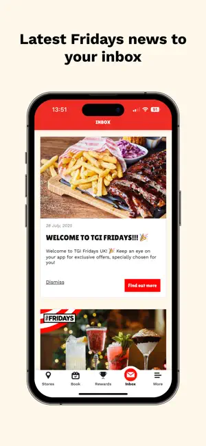 TGI Fridays UK iPhone screenshot 4