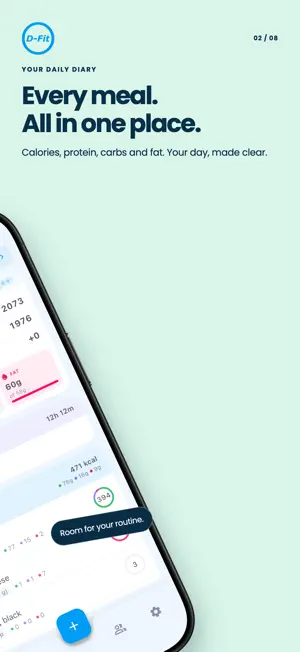 D-Fit: AI Calorie Tracker screenshot 2