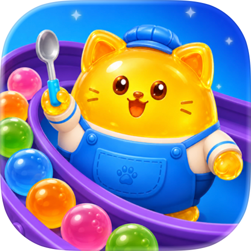 Jelly Cat Sort: Loop Puzzle