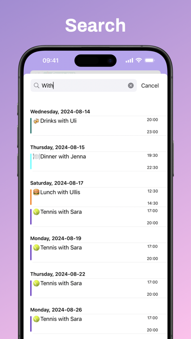 Calendar+ Screenshot