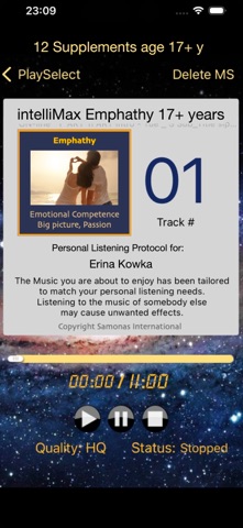intelliMax Academic Listening screenshot