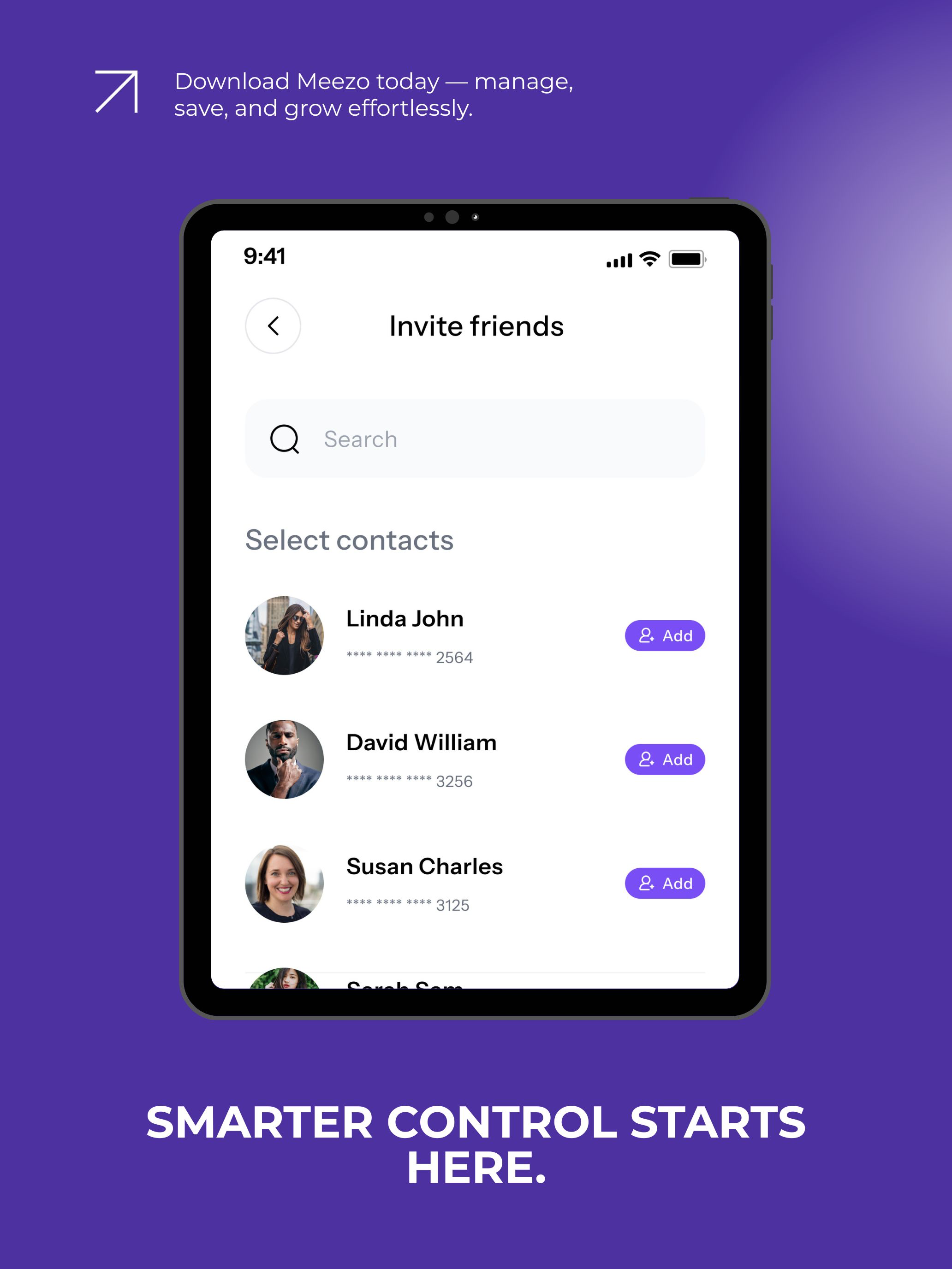 Meezo - Pay & Track Money screenshot 11