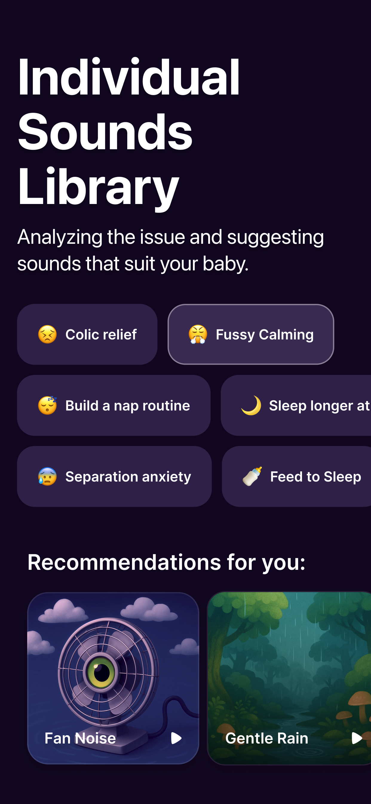 Baby Sleep Sounds. White Noise