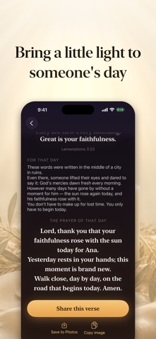 Bible: Daily Verse & Prayer Screenshot 7 of 7