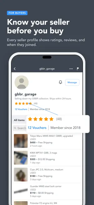 HopUp - Airsoft Marketplace screenshot 4