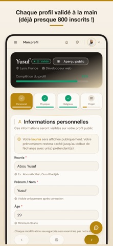 Nikah — Mariage Halal screenshot