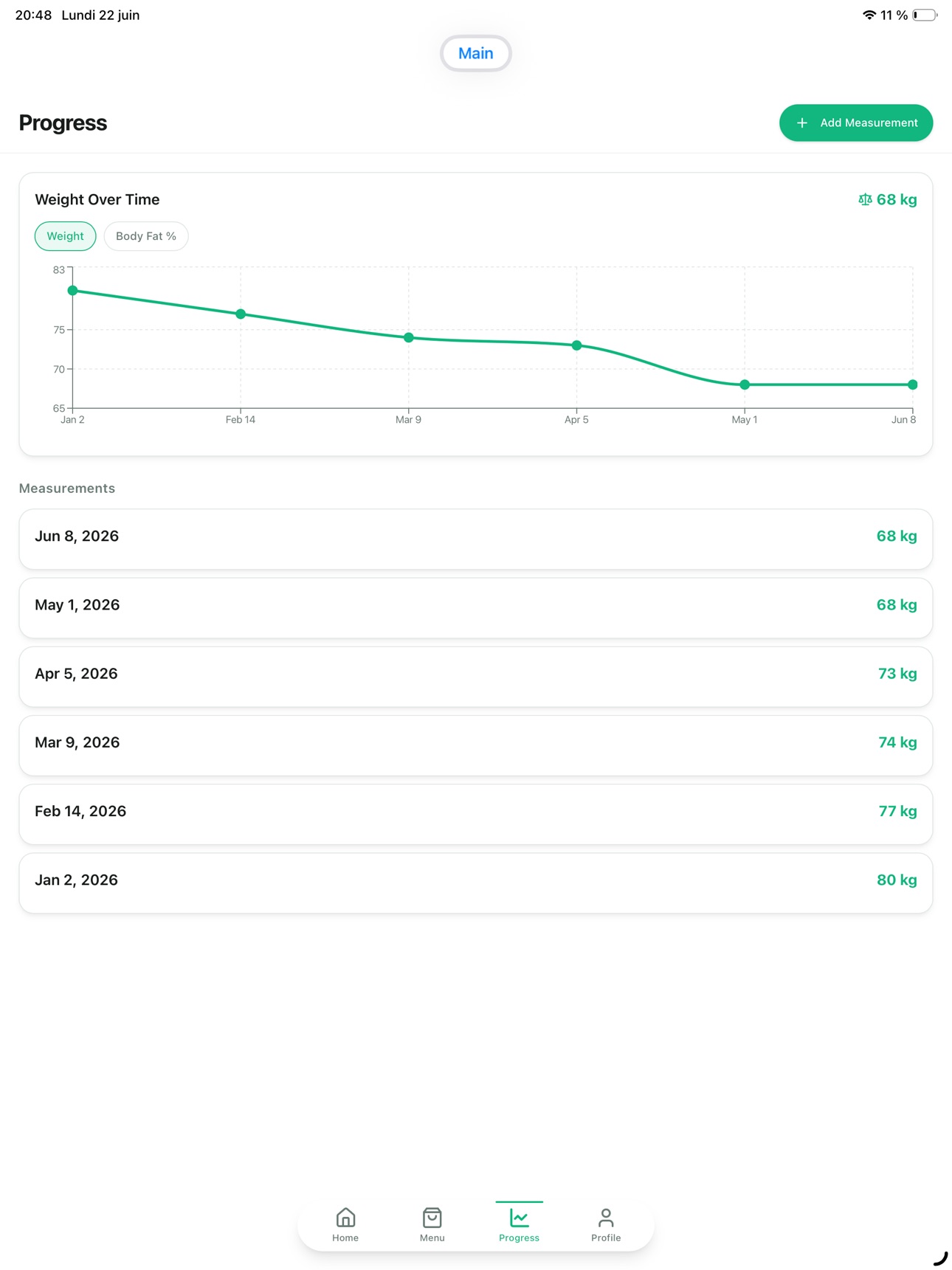 Screenshot 4 of getfit meals