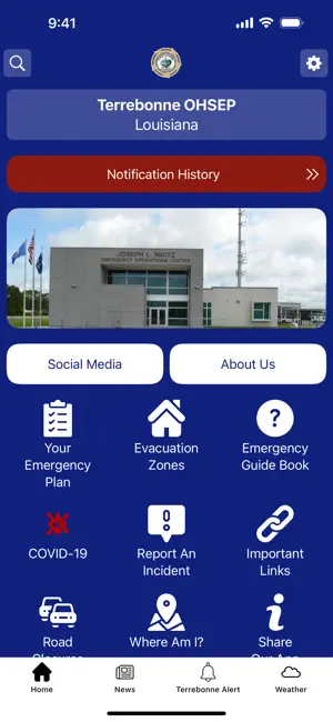Terrebonne Parish OHSEP screenshot 1