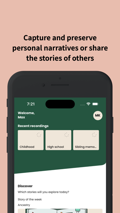 A Life Lived: Audio Memories Screenshot