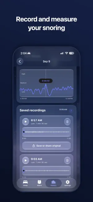 TimeSleep: Sleep & Snore Alarm screenshot 3