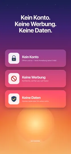 Screenshot von Skydrobe: Nie Falsch Angezogen auf dem iPhone 5