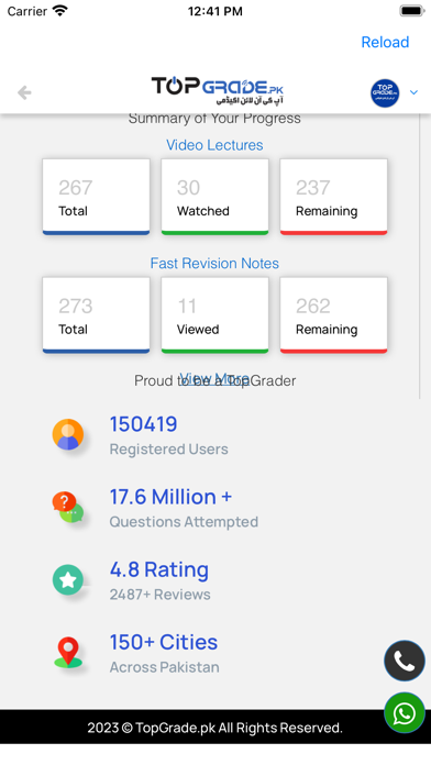 TopGrade.pk Screenshot