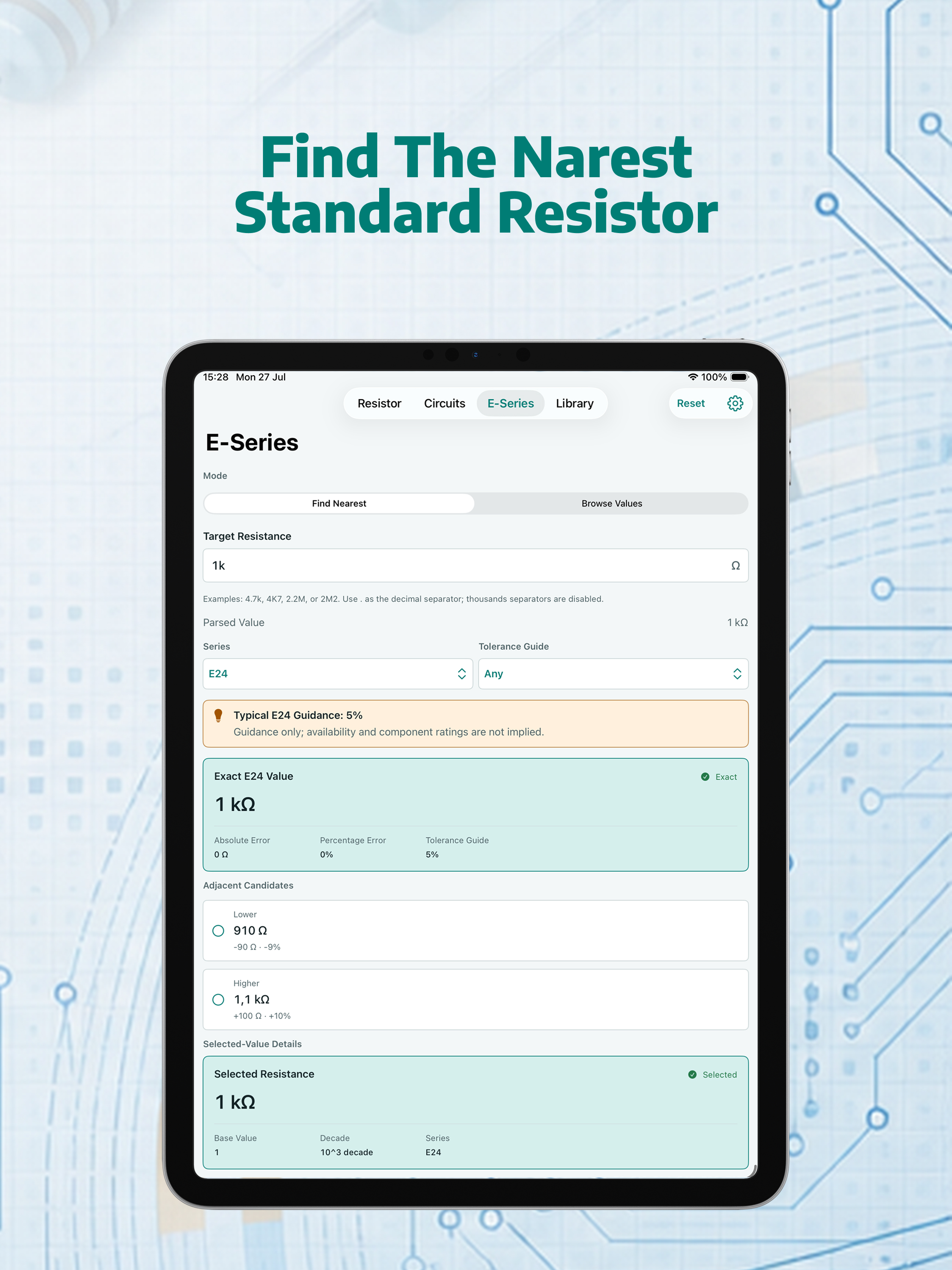 Resistor Code Calculator Pro screenshot 10
