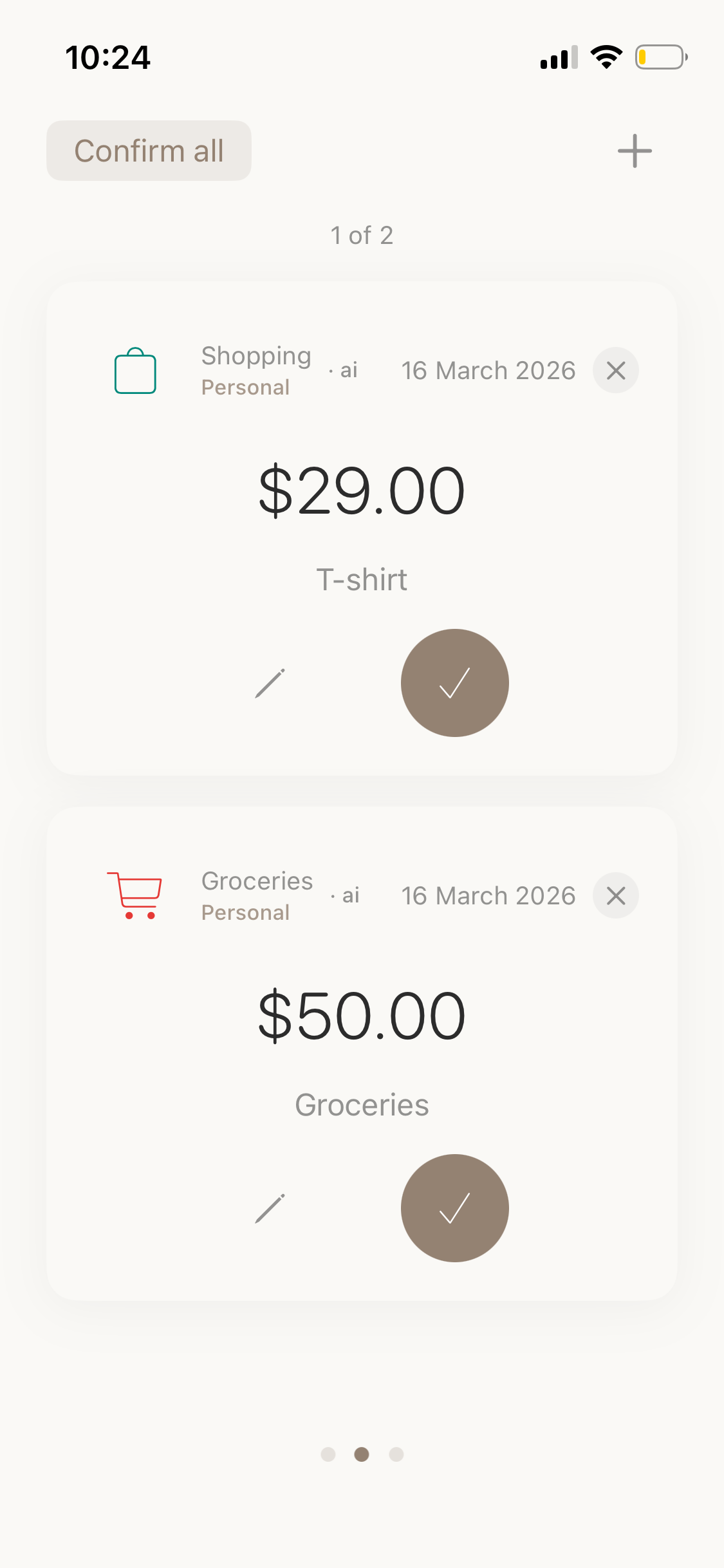 TalkTrack Expense Tracker screenshot 2