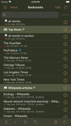 Speak News - RSS news reader iPhone image 1