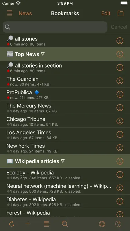 Speak News - RSS news reader screenshot 1 of 10