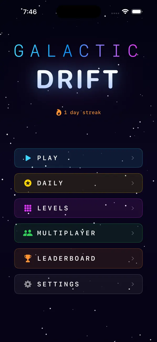 Screenshot #2 pour Galactic Drift