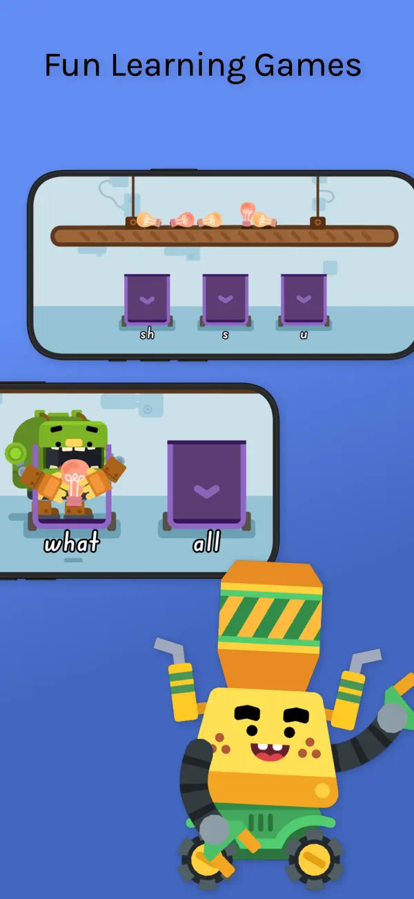 #5. Robot Reading - Learning games (iOS) By: Thomas Green