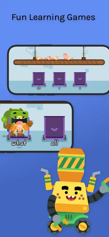 Robot Reading: Kids Learning screenshot 5 of 9