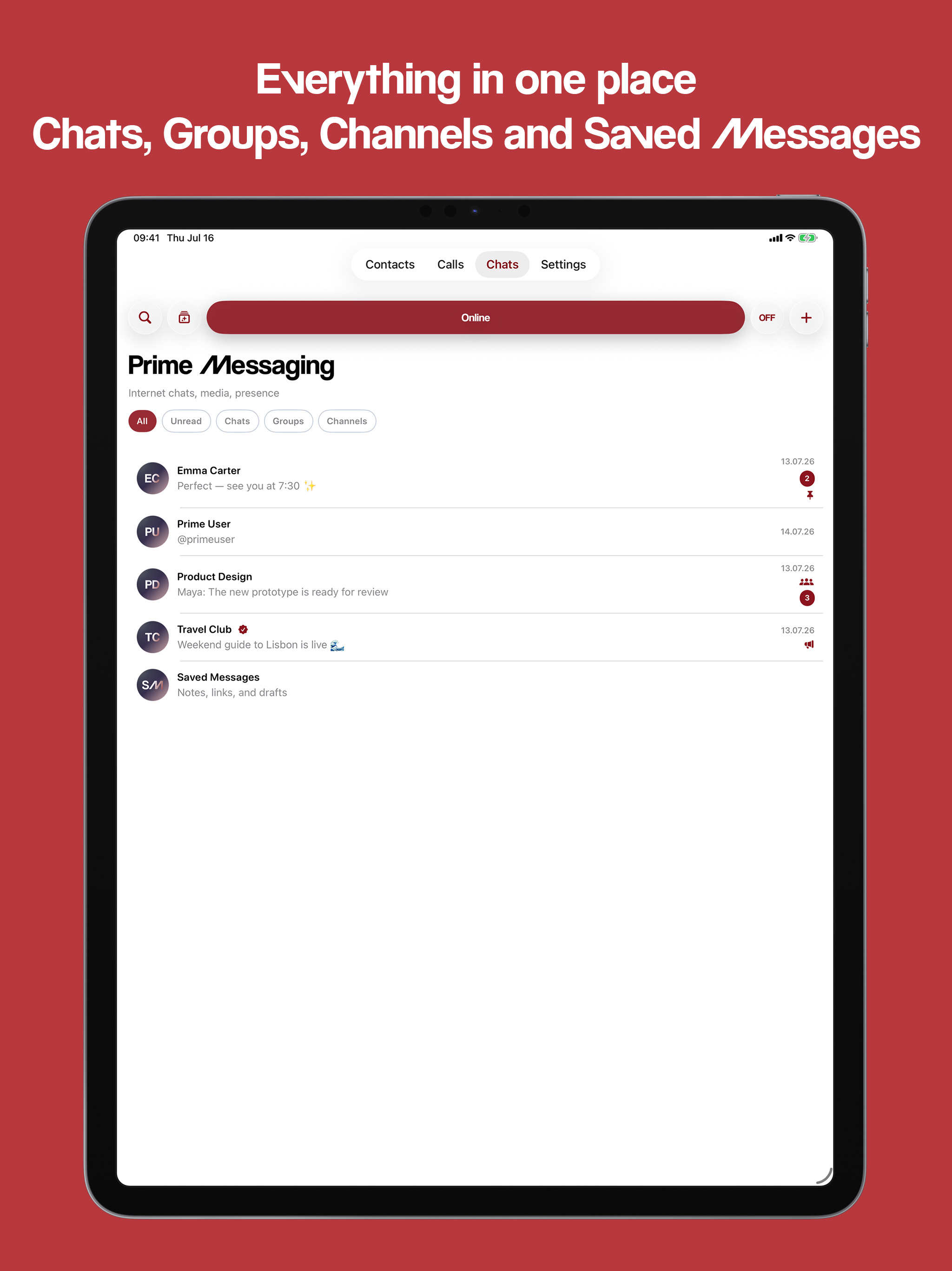 Prime Messaging screenshot 8
